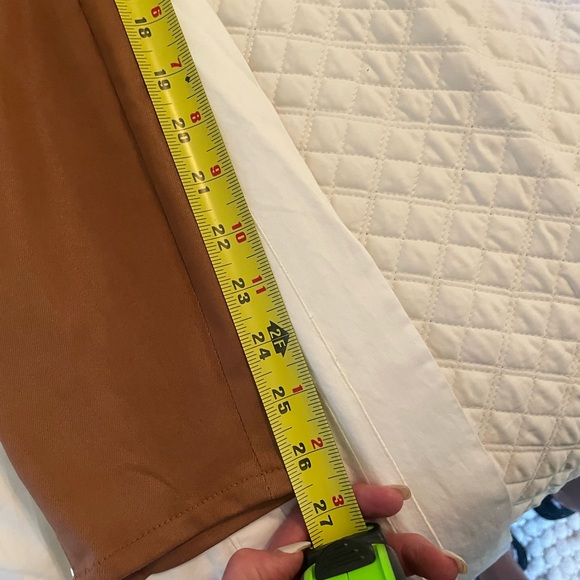 Sabine High-Rise Ankle Coated Skinny Jeans sz 27 color fawn worn twice. - Picture 10 of 10